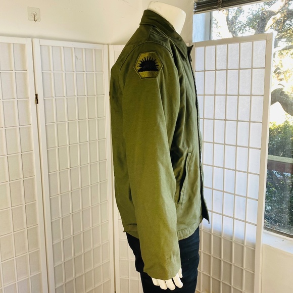 Vintage USA Military Jacket, L-XL. - Picture 3 of 9
